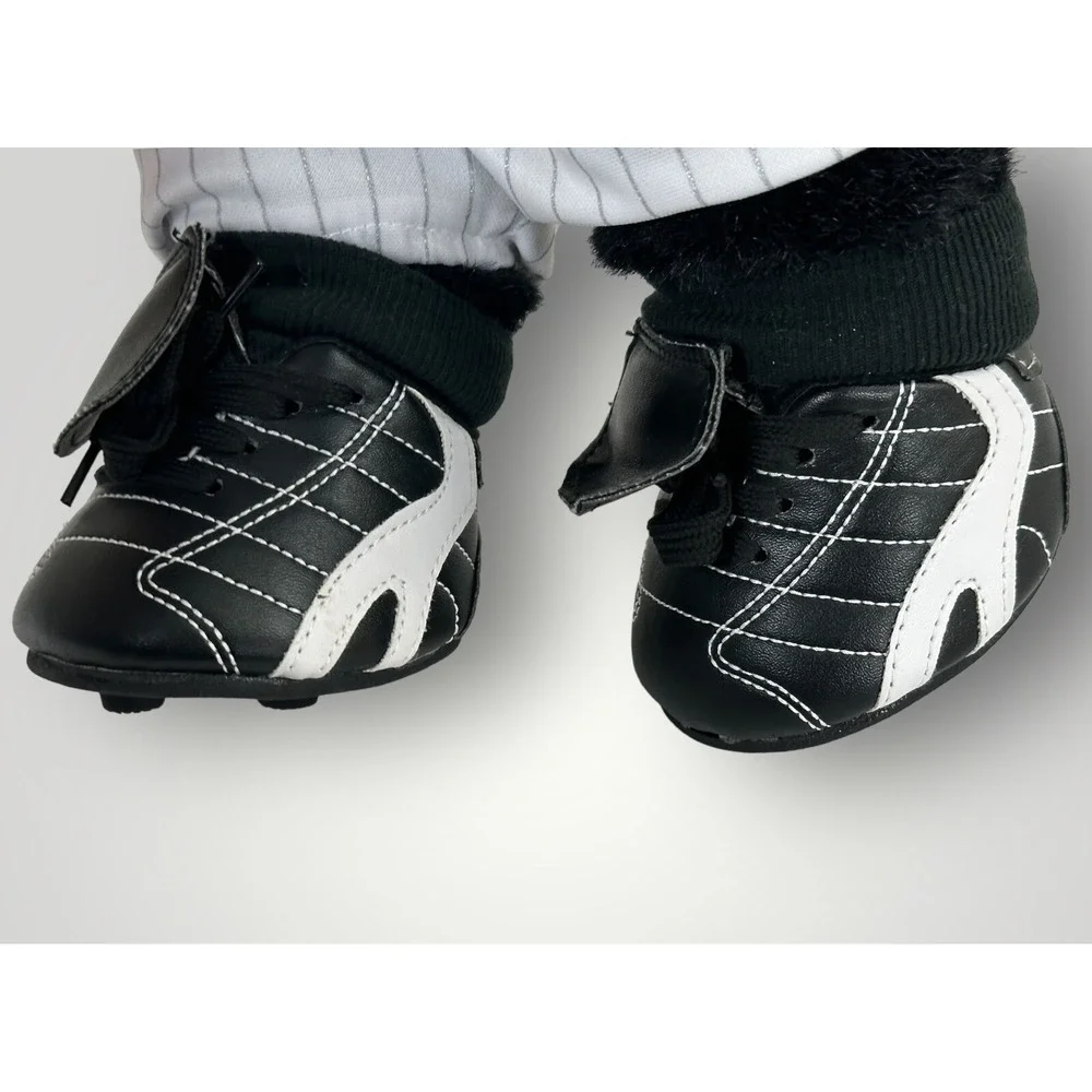 Chicago White Sox Build A Bear Plush 18in Black Bear Baseball‎ Uniform Clete